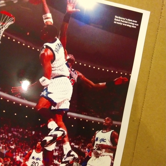 PENNY HARDAWAY ORLANDO MAGIC VINTAGE 8.5x11 REPRINT GLOSSY WALL/LOCKER POSTER🔥 - Picture 3 of 8